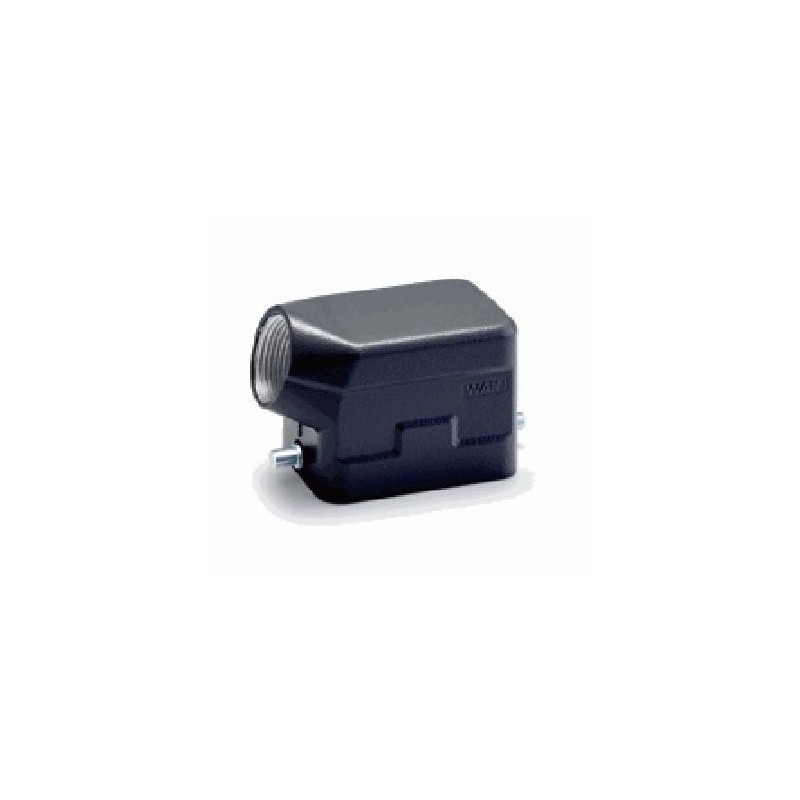 Capot 6B, Aluminium moulé sous pression, acier inoxydable, IP67, Sortie horizontale, PG16
